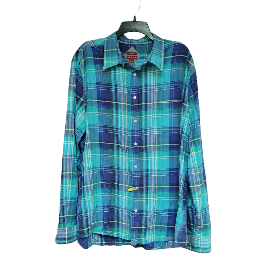EUC Merona Mens Button Down Size XXL